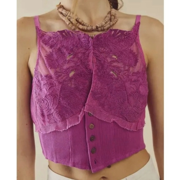 Free people Have my Heart in Raspberry Sherbet - Picture 1 of 11